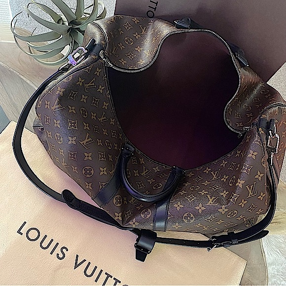 🔥 Louis Vuitton KEEPALL BANDOULIÈRE 55 - Picture 14 of 16